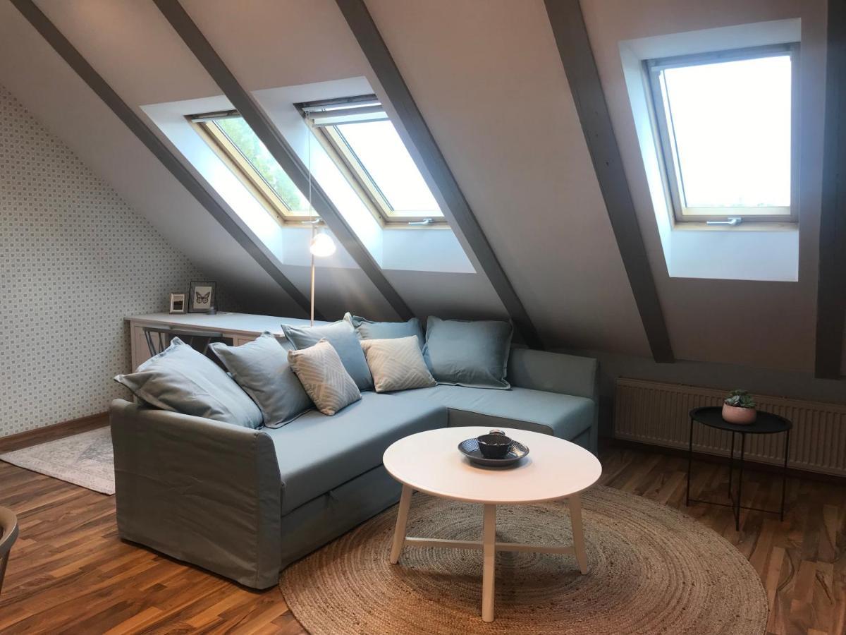 Attic Apartment On Waterfront / View / Netflix Prague Luaran gambar