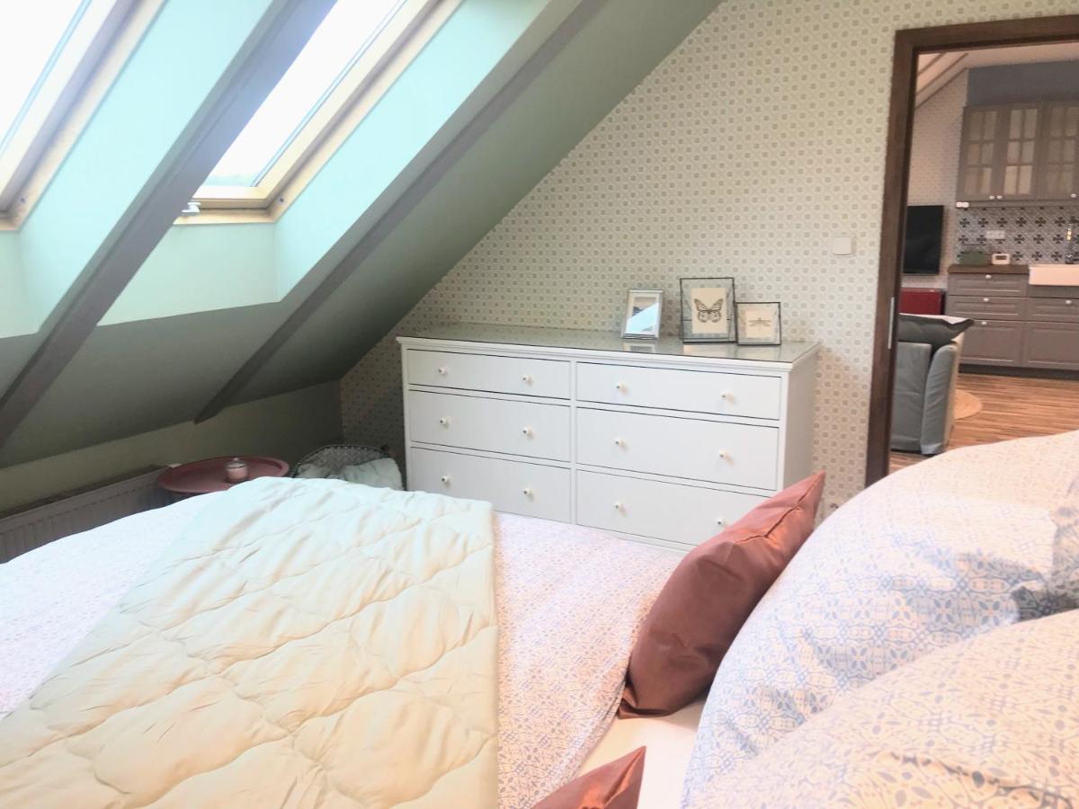 Attic Apartment On Waterfront / View / Netflix Prague Luaran gambar