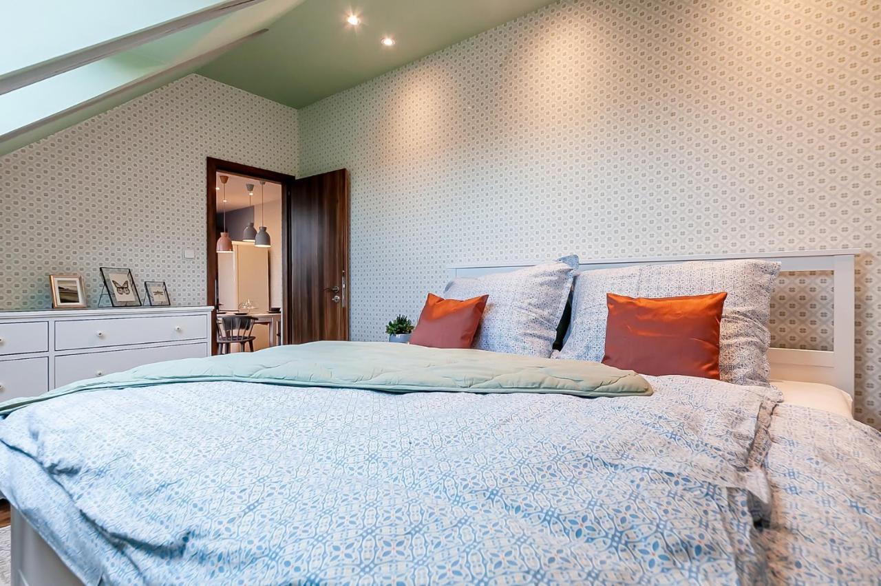 Attic Apartment On Waterfront / View / Netflix Prague Luaran gambar
