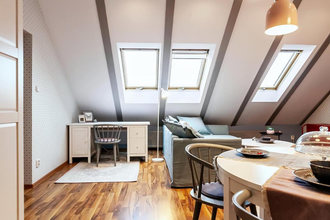 Attic Apartment On Waterfront / View / Netflix Prague Luaran gambar