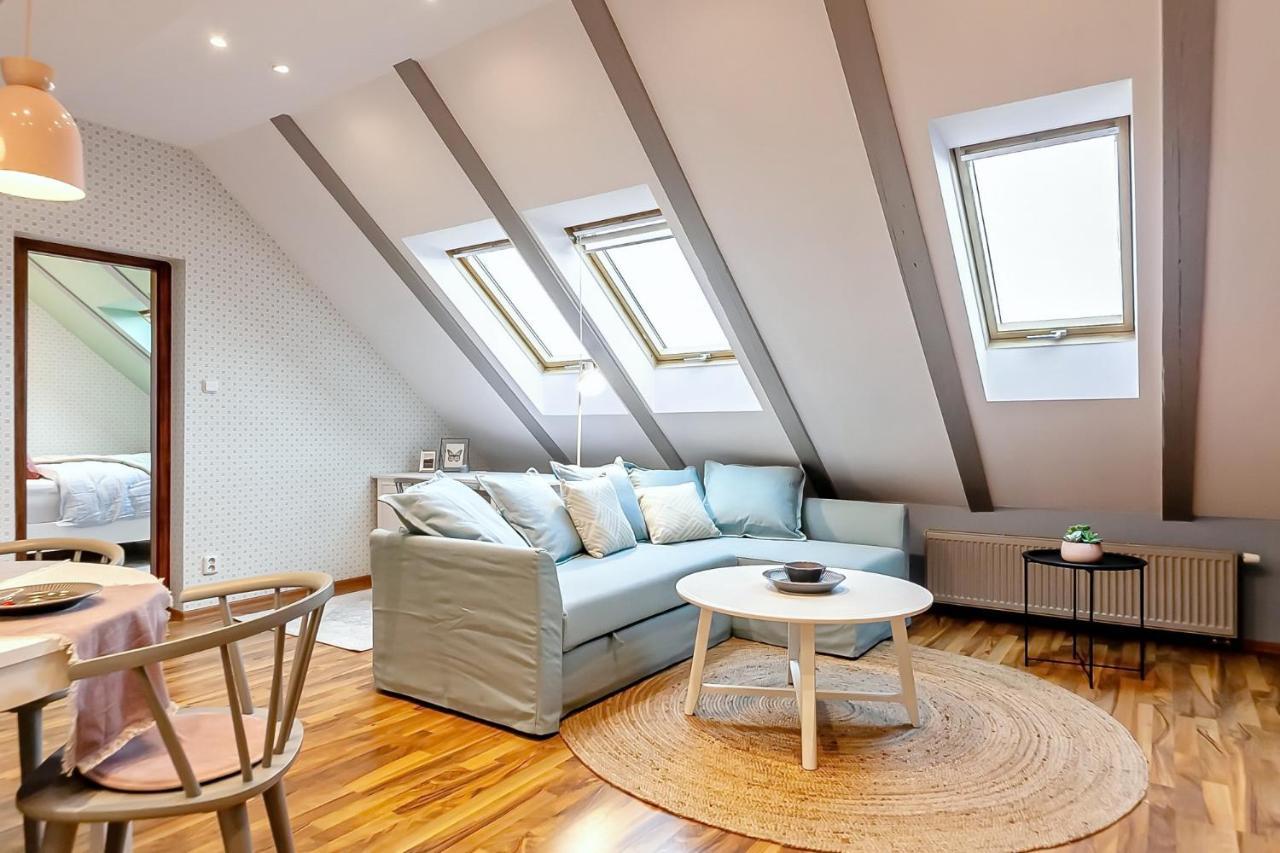 Attic Apartment On Waterfront / View / Netflix Prague Luaran gambar